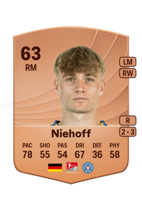 Niklas Niehoff Common 63 OVR