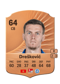Meldin Drešković Rare 64 OVR