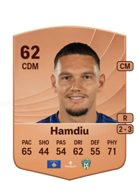 Valon Hamdiu Common 62 OVR