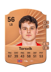 Jonas Torsvik Rare 56 OVR