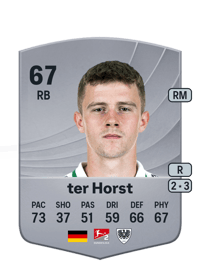 Jano ter Horst Common 67 OVR