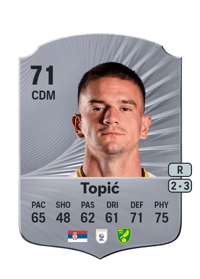 Mirko Topić Rare 71 OVR