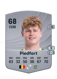 Arthur Piedfort Common 68 OVR