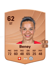 Iman Beney Common 62 OVR