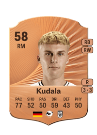 Julian Kudala Rare 58 OVR