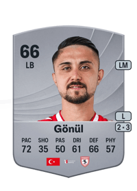 Soner Gönül Common 66 OVR