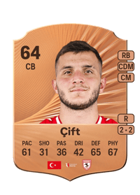 Yunus Emre Çift Rare 64 OVR