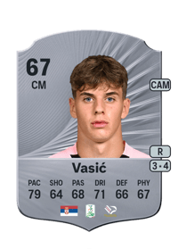 Aljoša Vasić Rare 67 OVR