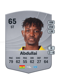 Jalal Abdullai Common 65 OVR