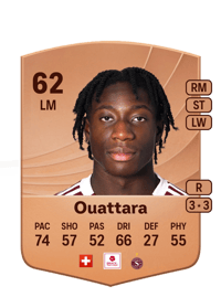 Tiemoko Ouattara Common 62 OVR