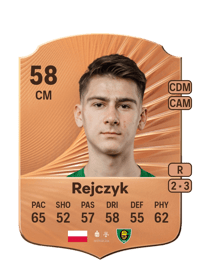 Filip Rejczyk Rare 58 OVR