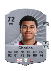 Shea Charles Rare 72 OVR
