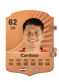 Juan Cardozo Rare 62 OVR