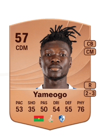 Bachirou Yameogo Common 57 OVR