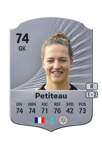 Marie Petiteau Rare 74 OVR
