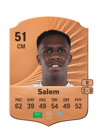 Saud Salem Rare 51 OVR