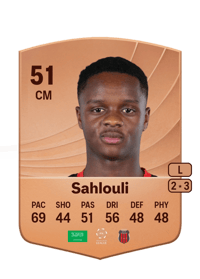 Mohammed Sahlouli Common 51 OVR