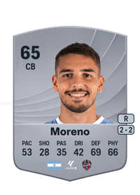 Matías Moreno Common 65 OVR