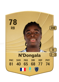 Melween N'Dongala Common 78 OVR