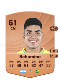 Benjamín Schamine Common 61 OVR