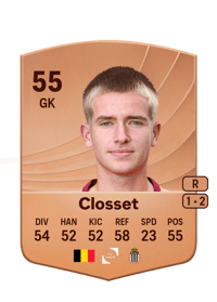 Nicolas Closset Common 55 OVR