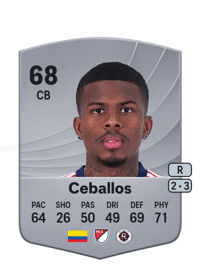 Brayan Ceballos Common 68 OVR