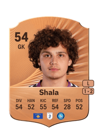 Laurie Shala Rare 54 OVR