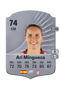Ari Mingueza Rare 74 OVR