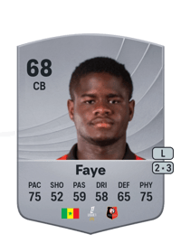 Mikayil Faye Common 68 OVR
