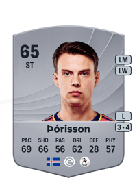 Nökkvi Þórisson Common 65 OVR