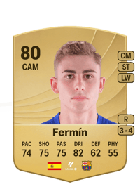 Fermín Common 80 OVR