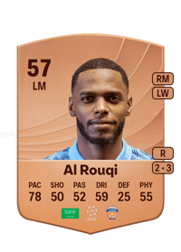 Sattam Al Rouqi Common 57 OVR