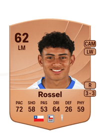 Juan Francisco Rossel Common 62 OVR