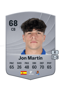 Jon Martín Common 68 OVR