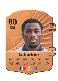Alex Lebarbier Rare 60 OVR