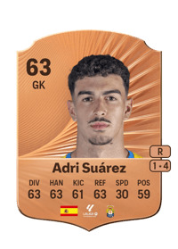 Adri Suárez Rare 63 OVR