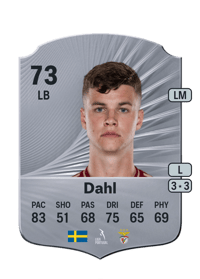 Samuel Dahl Rare 73 OVR