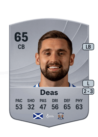 Robbie Deas Common 65 OVR