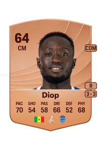 Mouhamed Diop Common 64 OVR