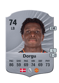 Patrick Dorgu Rare 74 OVR