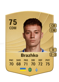 Volodymyr Brazhko Common 75 OVR
