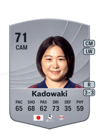 Mai Kadowaki Common 71 OVR
