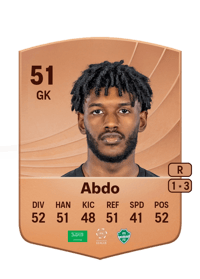 Abdullah Abdo Common 51 OVR