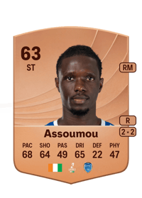 Jaurès Assoumou Common 63 OVR