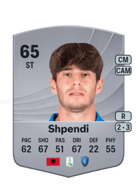 Stiven Shpendi Common 65 OVR