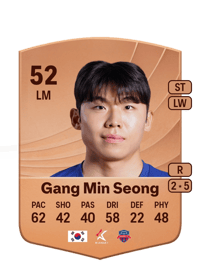 Gang Min Seong Common 52 OVR