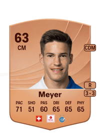 Tim Meyer Common 63 OVR