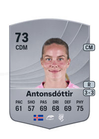 Hildur Antonsdóttir Common 73 OVR