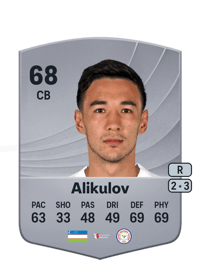 Khusniddin Alikulov Common 68 OVR