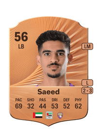 Mansour Saeed Rare 56 OVR